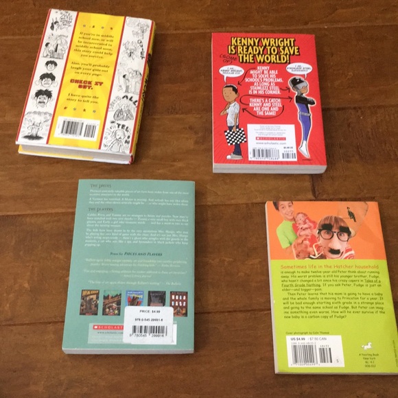 Lot of 4 kids books Good for summer reading and AR - Picture 2 of 11